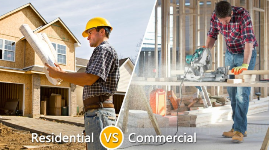 What Are the Differences Between Commercial and Residential Construction?